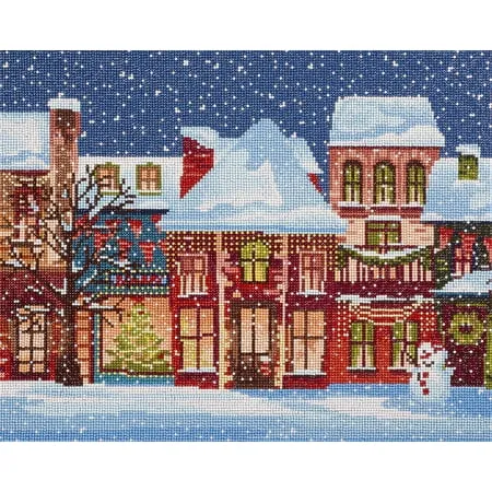 Diamond Art Kit 20x 16 Advanced Holiday Village&#160; &#160;&#160; &#160;