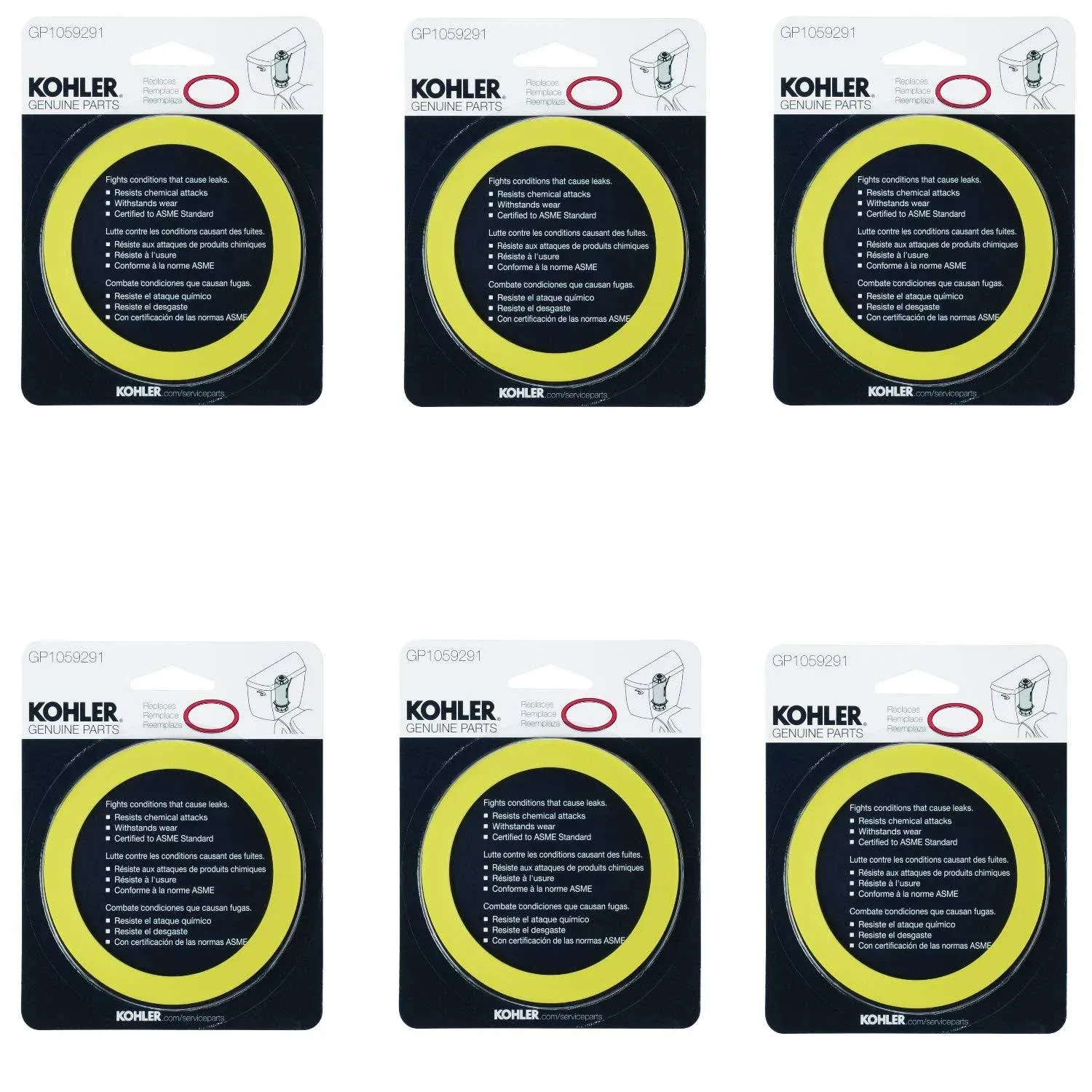 Kohler Genuine Part Canister Seal GP1059291