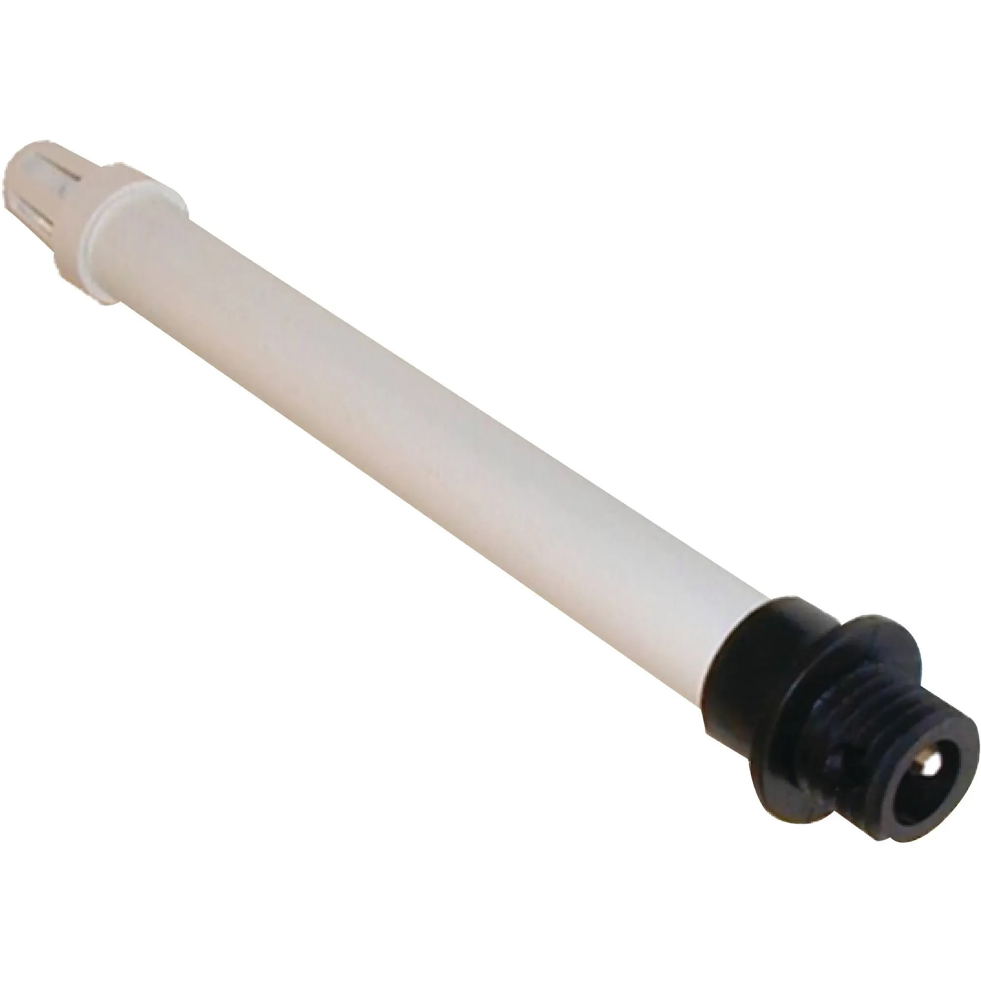 T-H Marine Screw In Overflow Drain Tube Fits 1-1/8&quot; Threaded Drain With Top Screen Glued, 12&quot; L ODT112GSTW