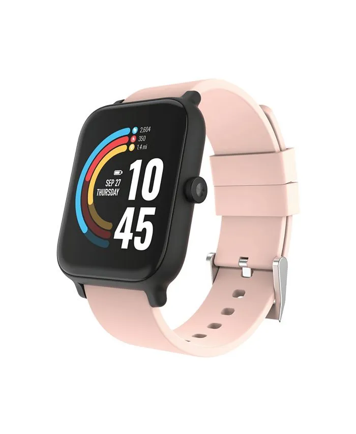 Unisex Blush Silicone Strap Smartwatch 37.5mm
      
          Unisex Blush Silicone Strap Smartwatch 37.5mm