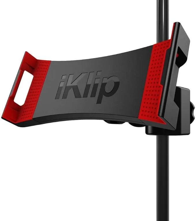 IK Multimedia iKlip3 for iPad or Tablet with Mic Stand Adapter