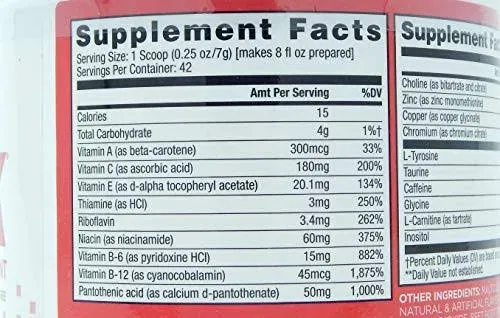 AdvoCare Spark Vitamin & Amino Acid Supplement Focus & Energy Supplement Mix