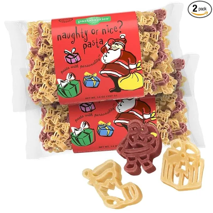 Pastabilities - Naughty or Nice Santa Pasta - 14 oz.