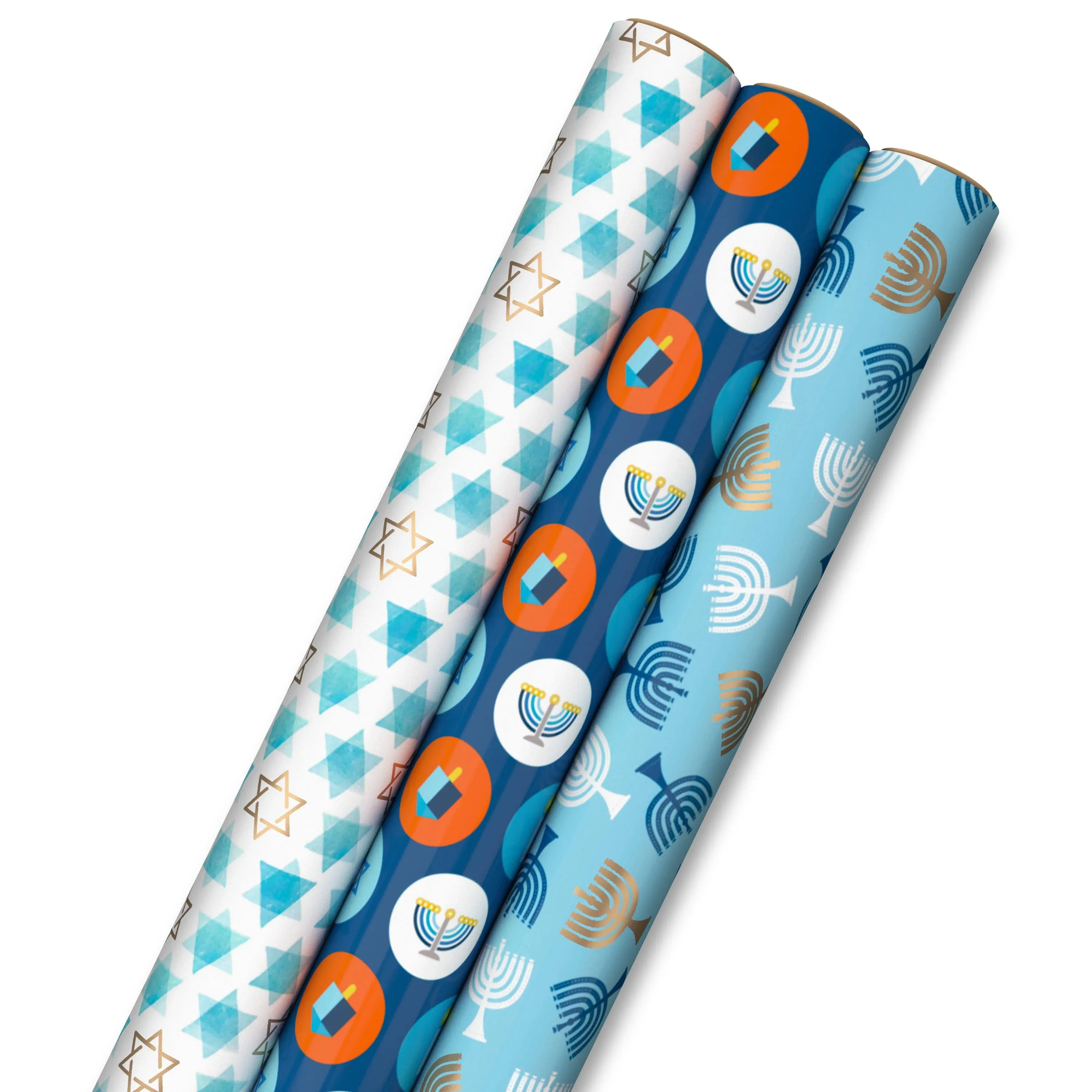 Hallmark Tree of Life Hanukkah Wrapping Paper