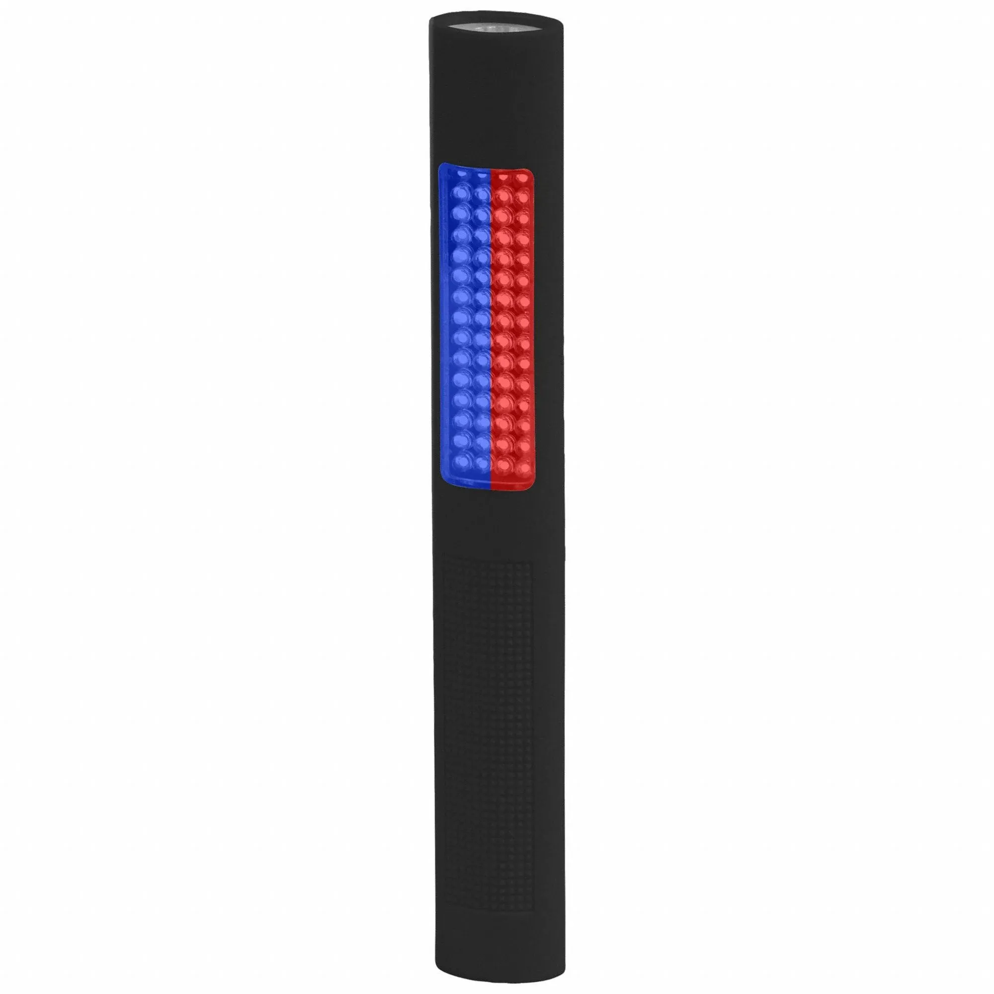 Nightstick Safety Light/LED Flashlight,Red/Blue Flood,150 Lumens, Black NSP-1170