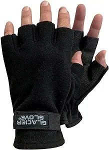 Glacier Glove Alaska River Fingerless Glove , Extra Large, Medium, Large , Black    Up to 25% Off    — 3 models