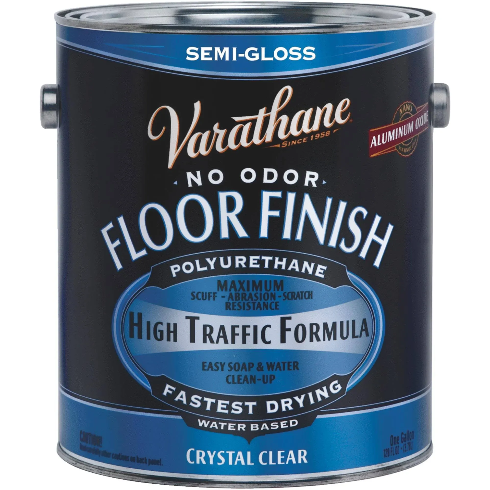 VARATHANE 230131 Floor Finish,Clear,S<wbr/>emi-Gloss,1 gal. 1TBN8