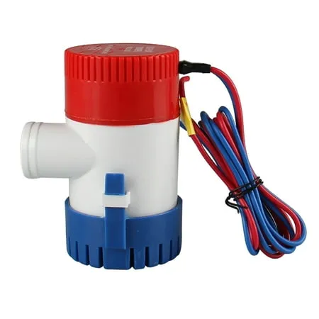 1100GPH Bilge Pump Electric 12V Submersible Marine Water Pump Accessories Marin Boat