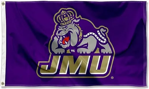 College Flags & Banners Co. James Madison Dukes New Logo Flag