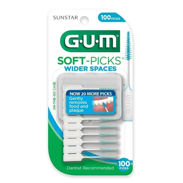 GUM - 6324A Soft-Picks Original Dental Picks, 320 Count