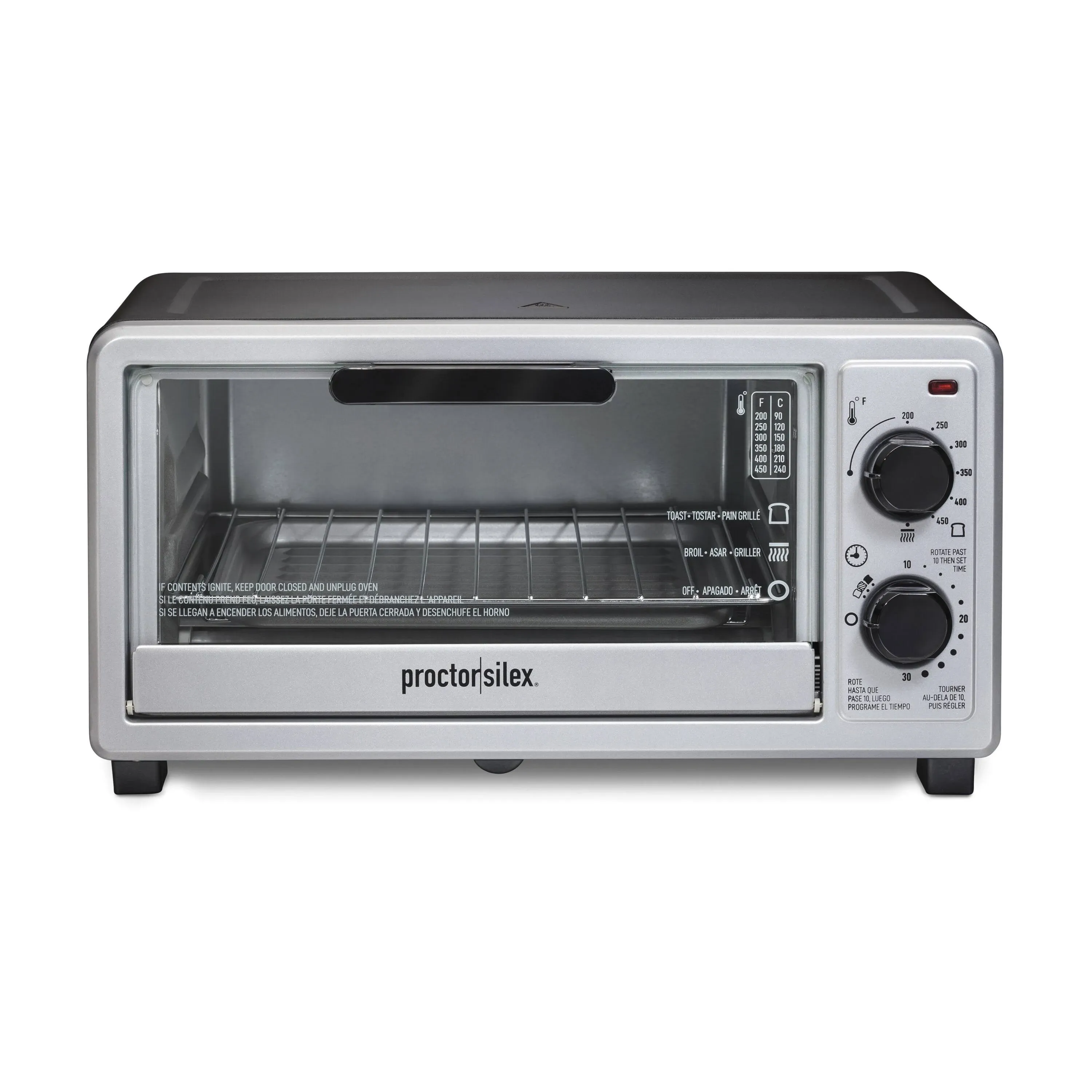 Proctor Silex 4-Slice Toaster Oven Broiler