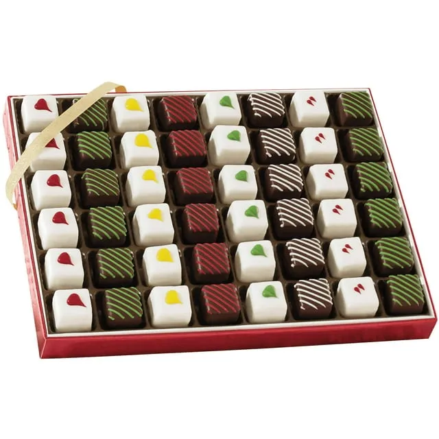 The Swiss Colony Christmas Petits Fours Gift of 48