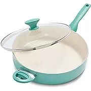 GreenPan Rio Ceramic Nonstick Covered Saute Pan