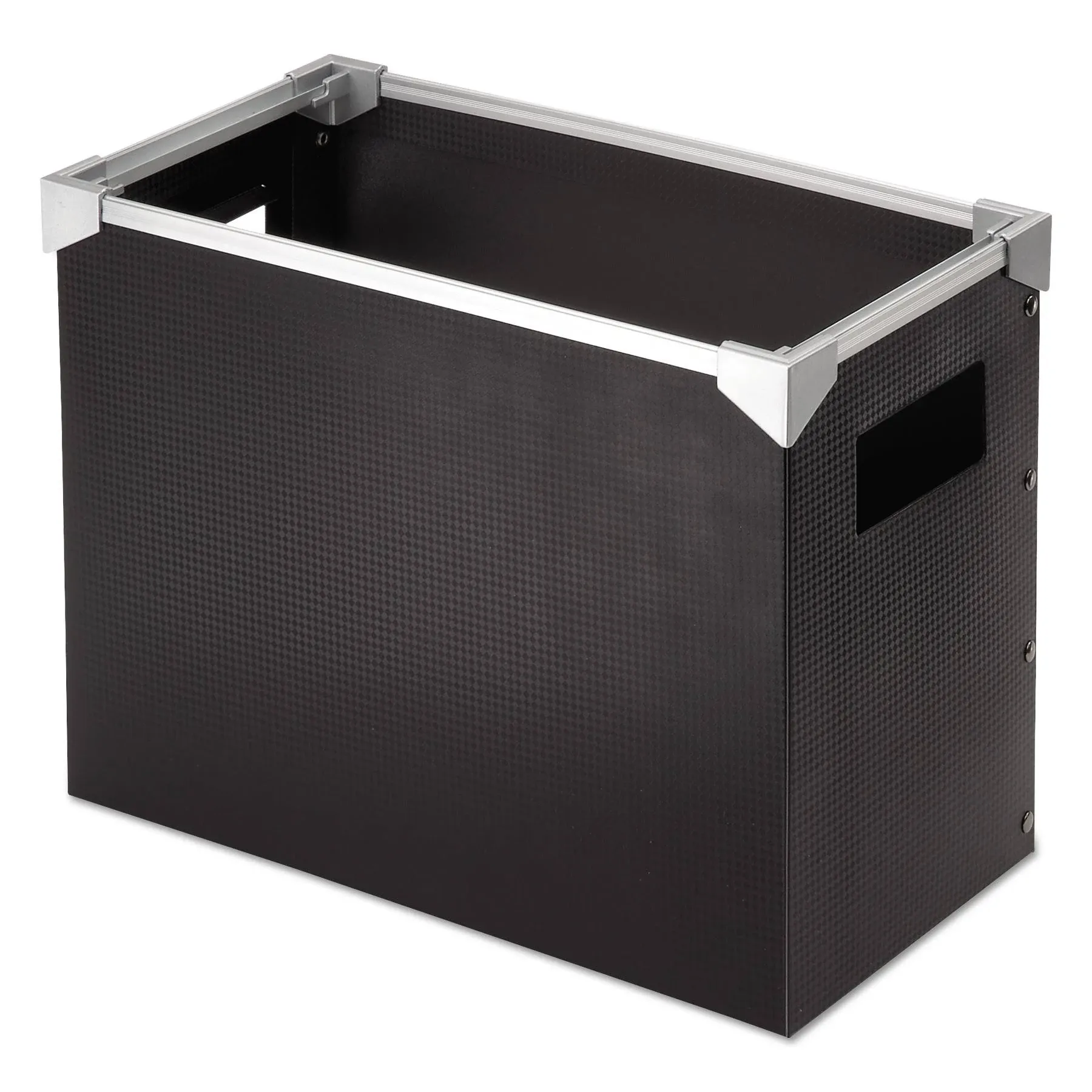 Pendaflex Letter Size Poly Desktop File Box, Black (01151)