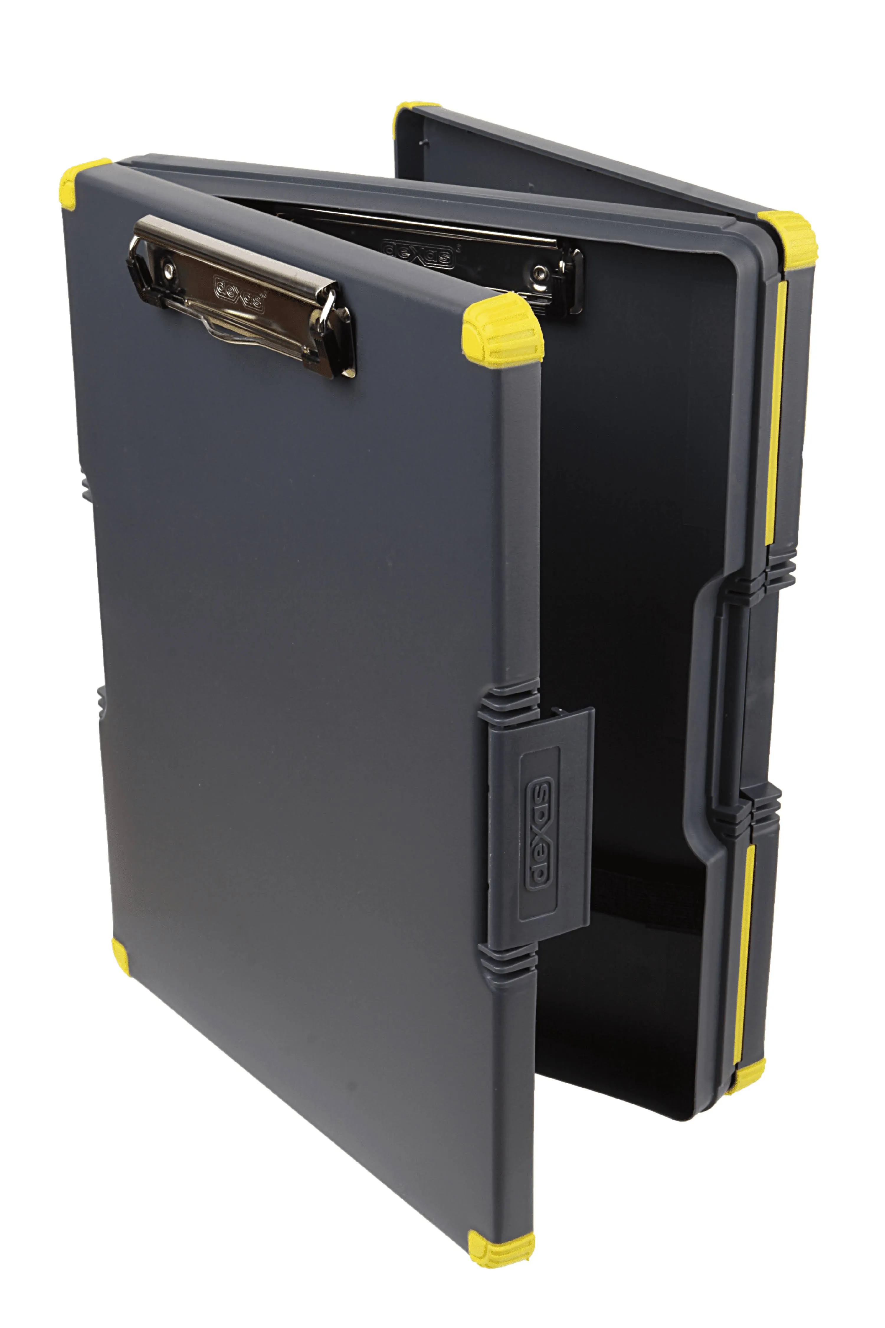 Dexas Duo Clipcase Dual Sided Storage Case and Organizer, Yellow