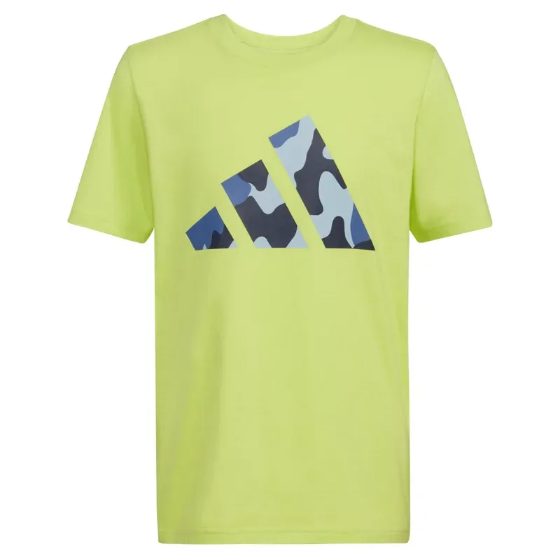 "adidas Boys' Camo Logo Short Sleeve T-shirt"