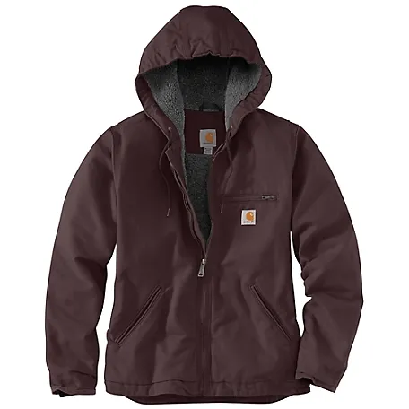 Carhartt Women's Washed Duck Sherpa Lined Jacket