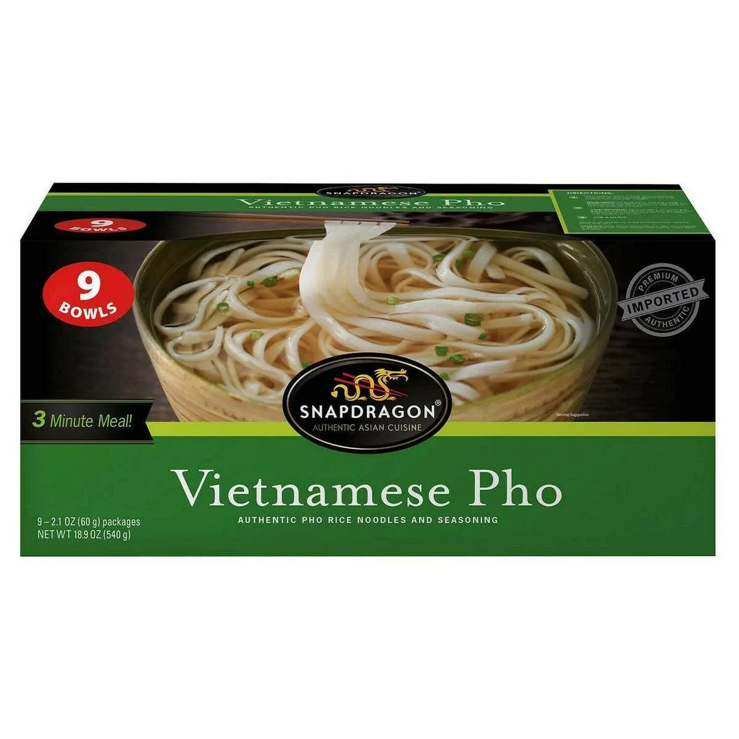 Snapdragon Vietnamese Pho Bowls 9 2.1 oz