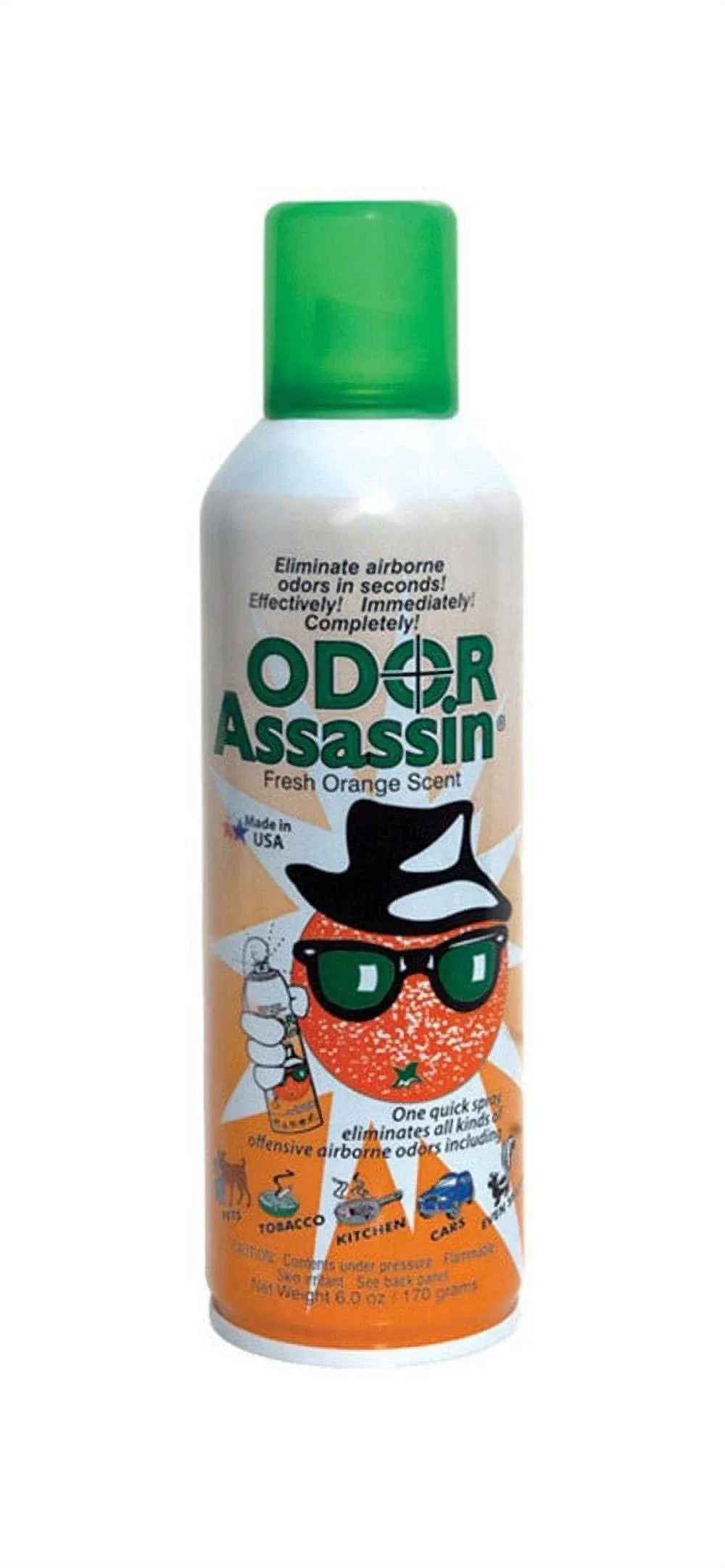 Odor Assassin Orange - 6 oz