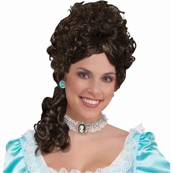 Colonial Lady Wig (Brown)