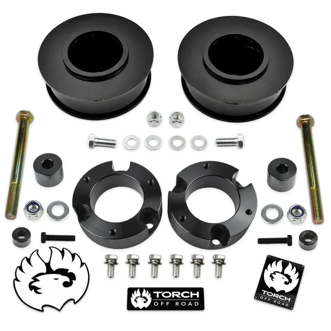 Torch Off Road 2003-2023 Toyota 4Runner FJ Cruiser 3" Front 2" Rear Lift Add Differential Drop Kit