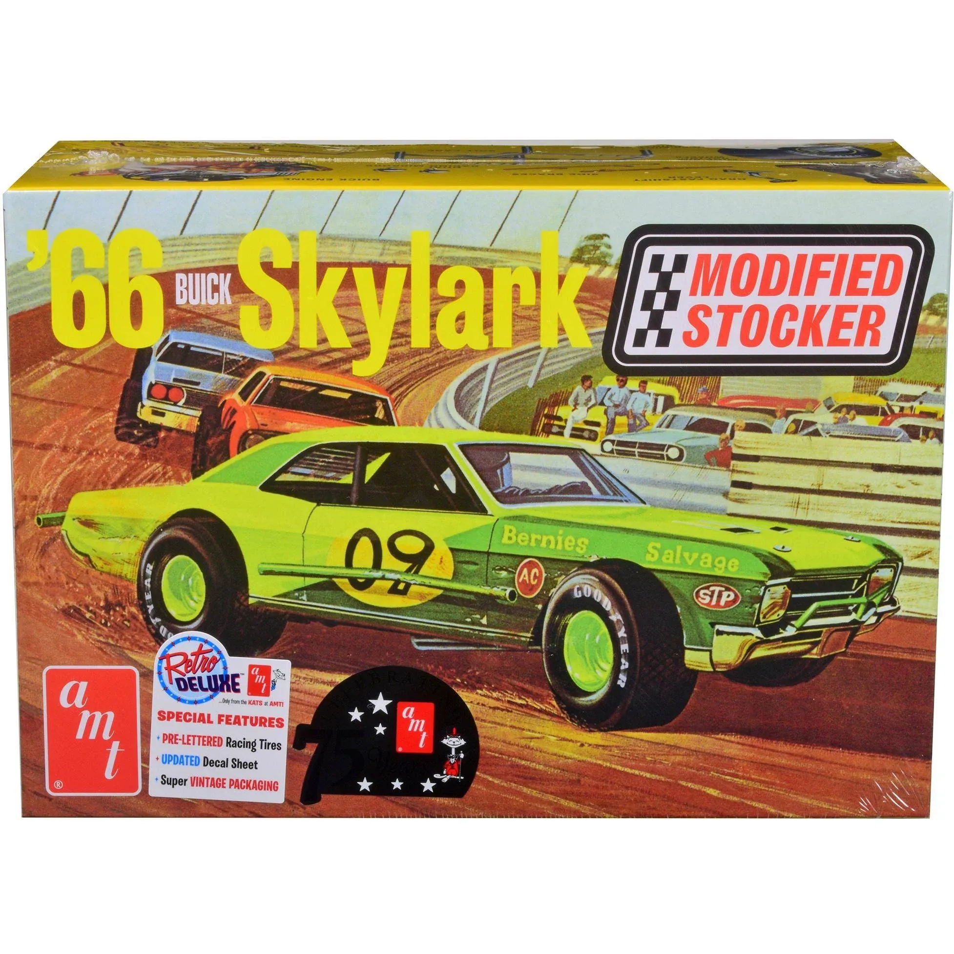 Skill 2 Model Kit 1966 Buick Skylark "Modified Stocker" 1/25 Scale Model by AMT