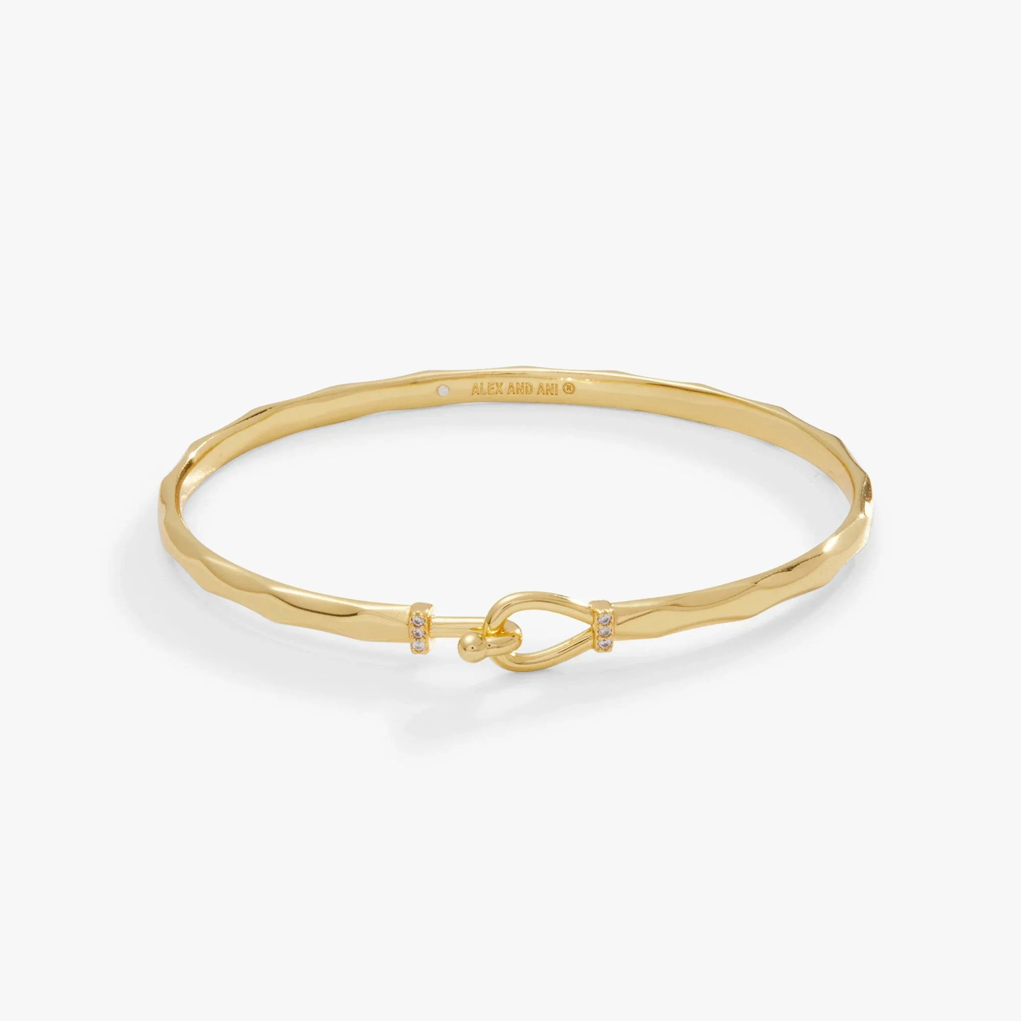 Alex and Ani Faceted Hook Tension Bracelet