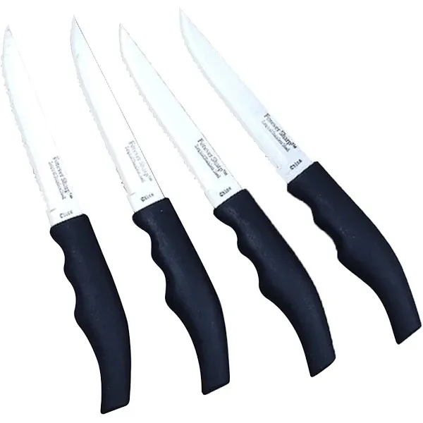 Forever Sharp 4 Piece Gourmet Steak Knife