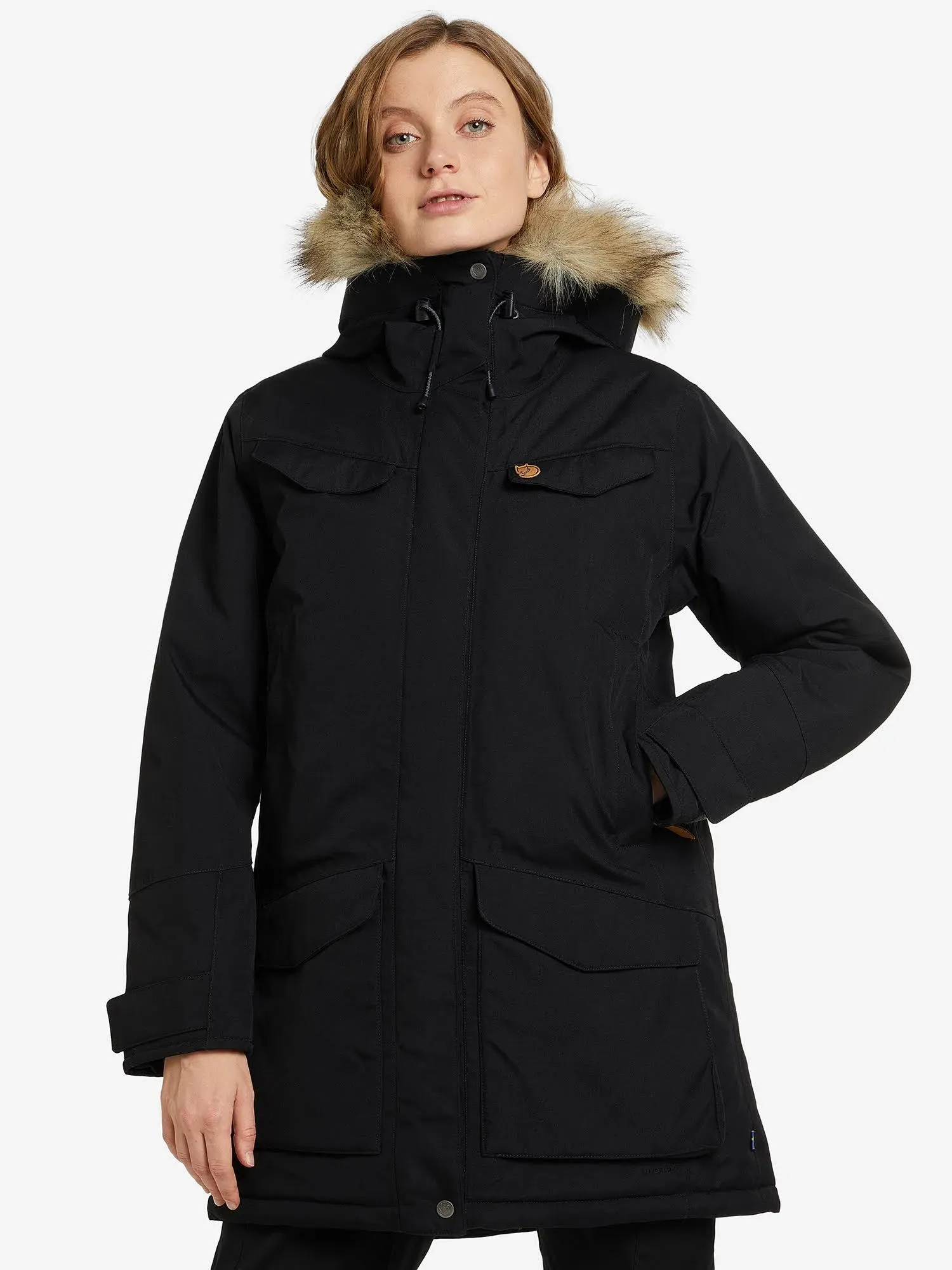 Fjallraven Nuuk Parka - Women's Black Medium