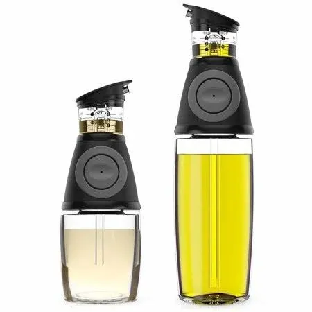 Blümwares - Oil And Vinegar Dispenser Set With Drip-Free Spouts, 500ml 250ml Each