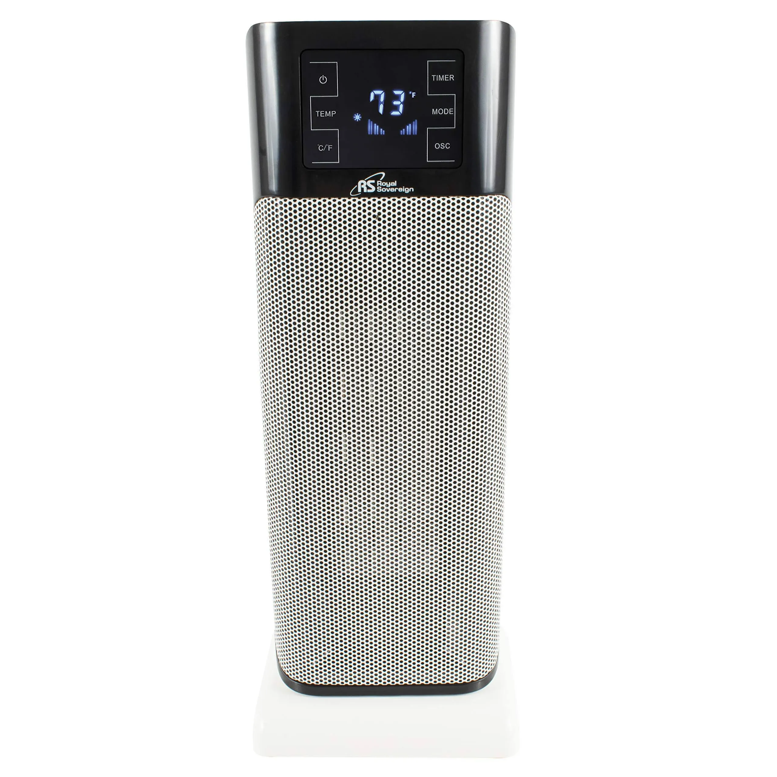 Royal Sovereign HCE-220 22” Digital Oscillating Ceramic Tower Heater 1500W/750W