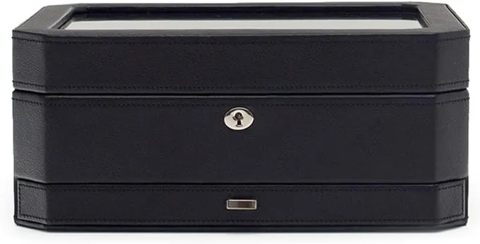 Wolf Windsor 10 Piece Watch Box with Drawer