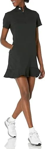 Women's Adidas Frill Golf Dress, Large, Black