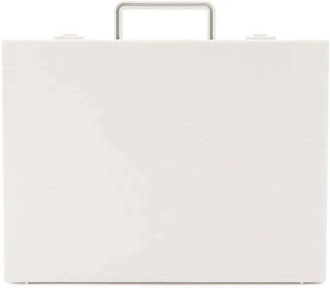 MUJI PP stand carry case A4 28x 32 x 7cm  White gray Storage 02815783 