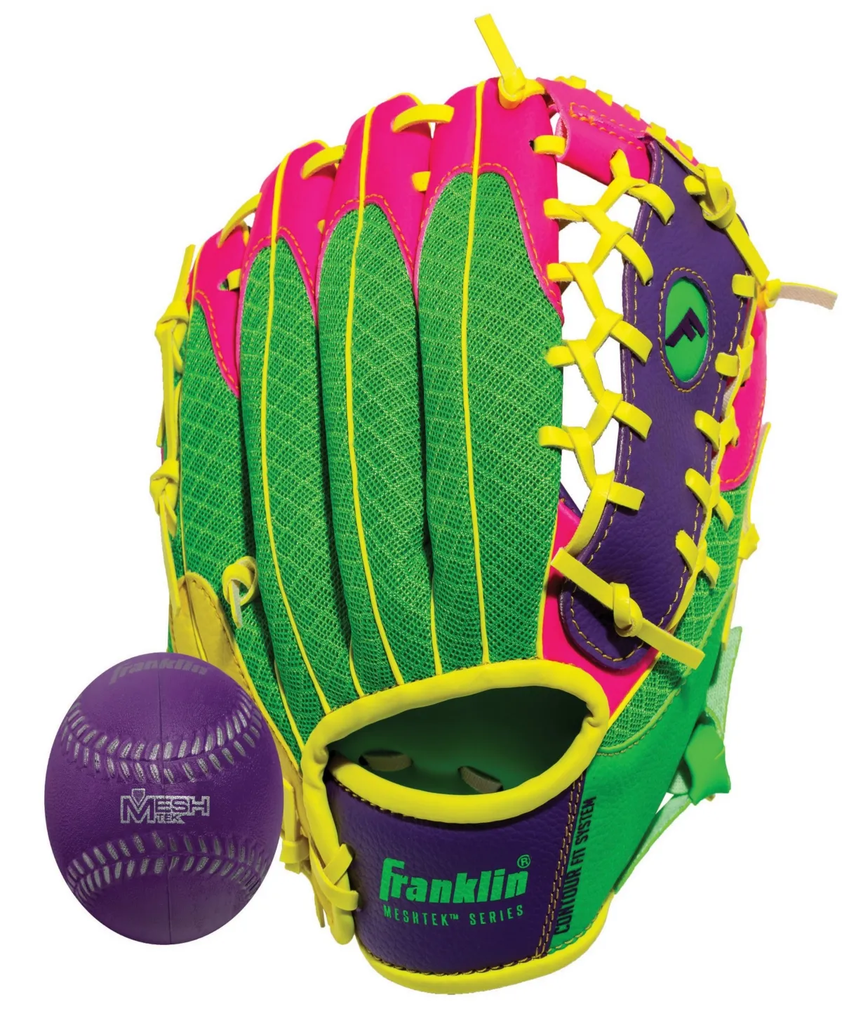 9.5" Teeball Meshtek Glove & Ball Set -Left Handed