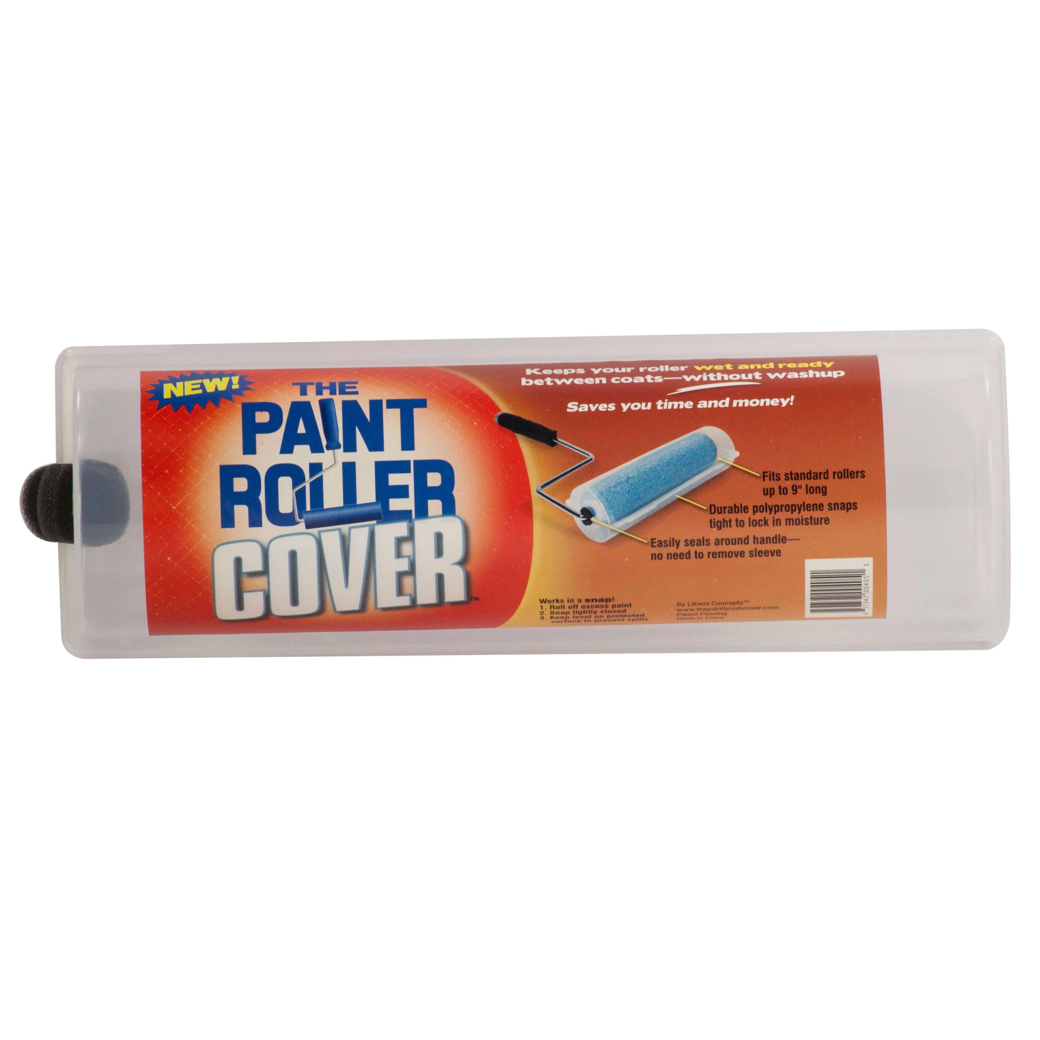 Likwid Concepts Regular PAINT ROLLER COVER 1&#034;x 10&#034; Plastic Save Time Money RC001