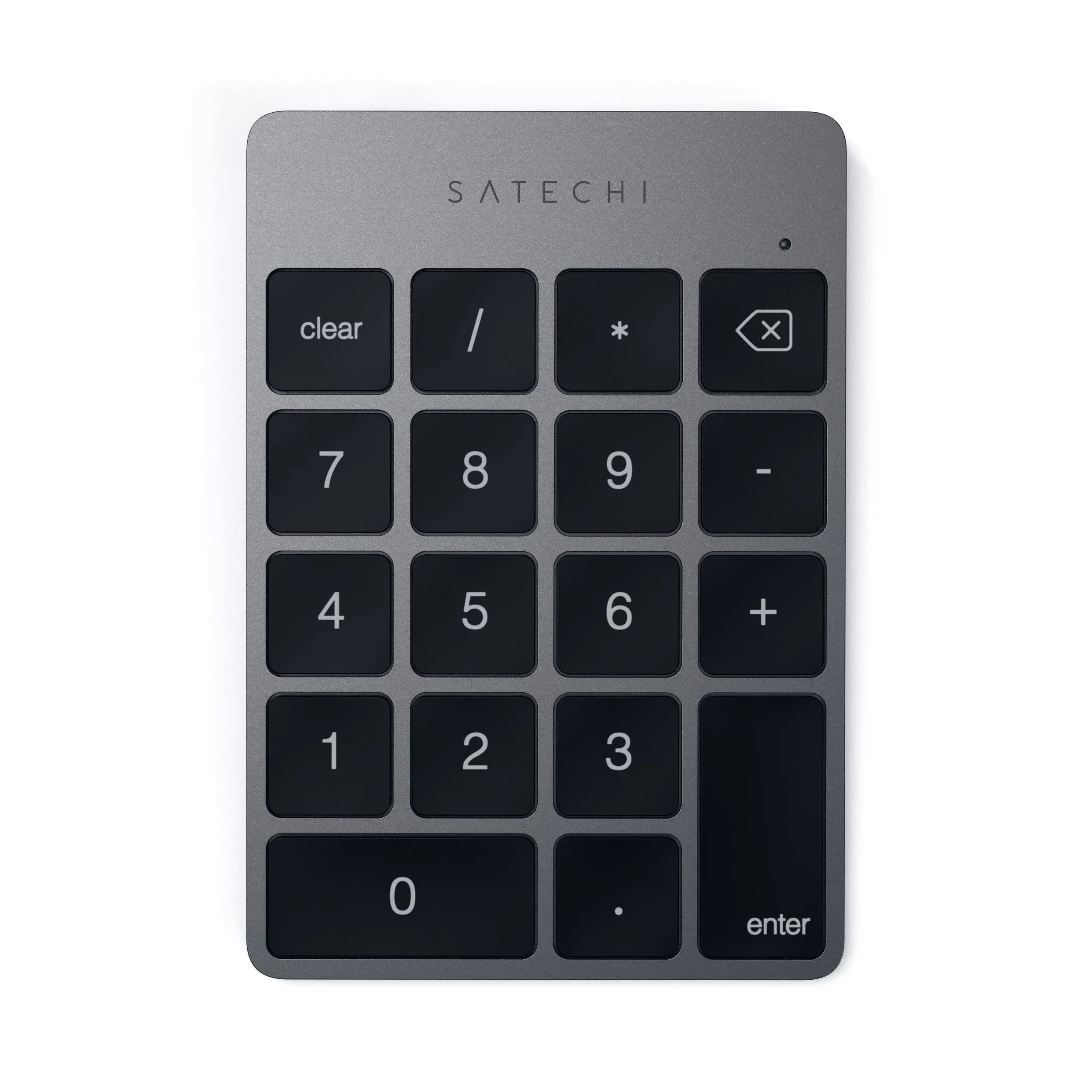 SATECHI Slim Aluminum Bluetooth Wireless 18-Key Keypad Keyboard Extens