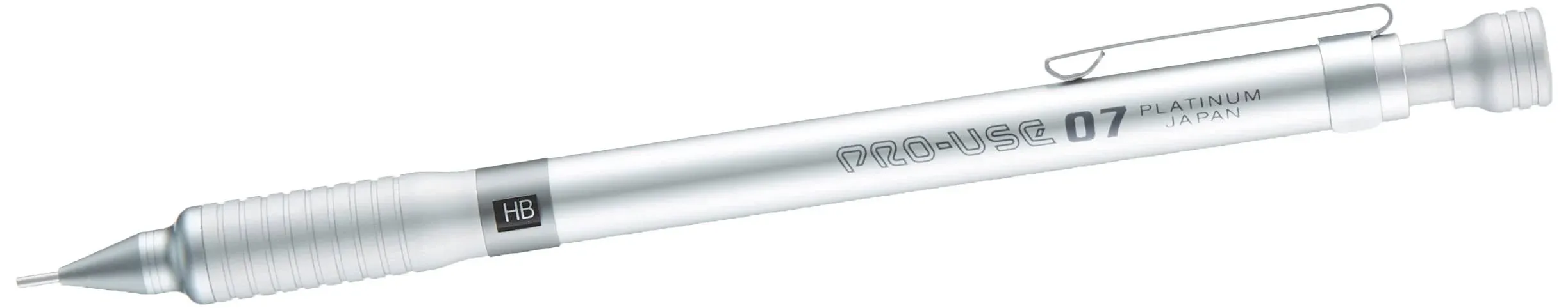 Platinum PRO-USE Drawing Mechanical Pencil, 0.7mm, Silver Body MSD-1000C