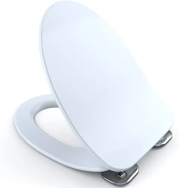 TOTO SS234#01 Slim Elongated Closed-Front Toilet Seat with SoftClose