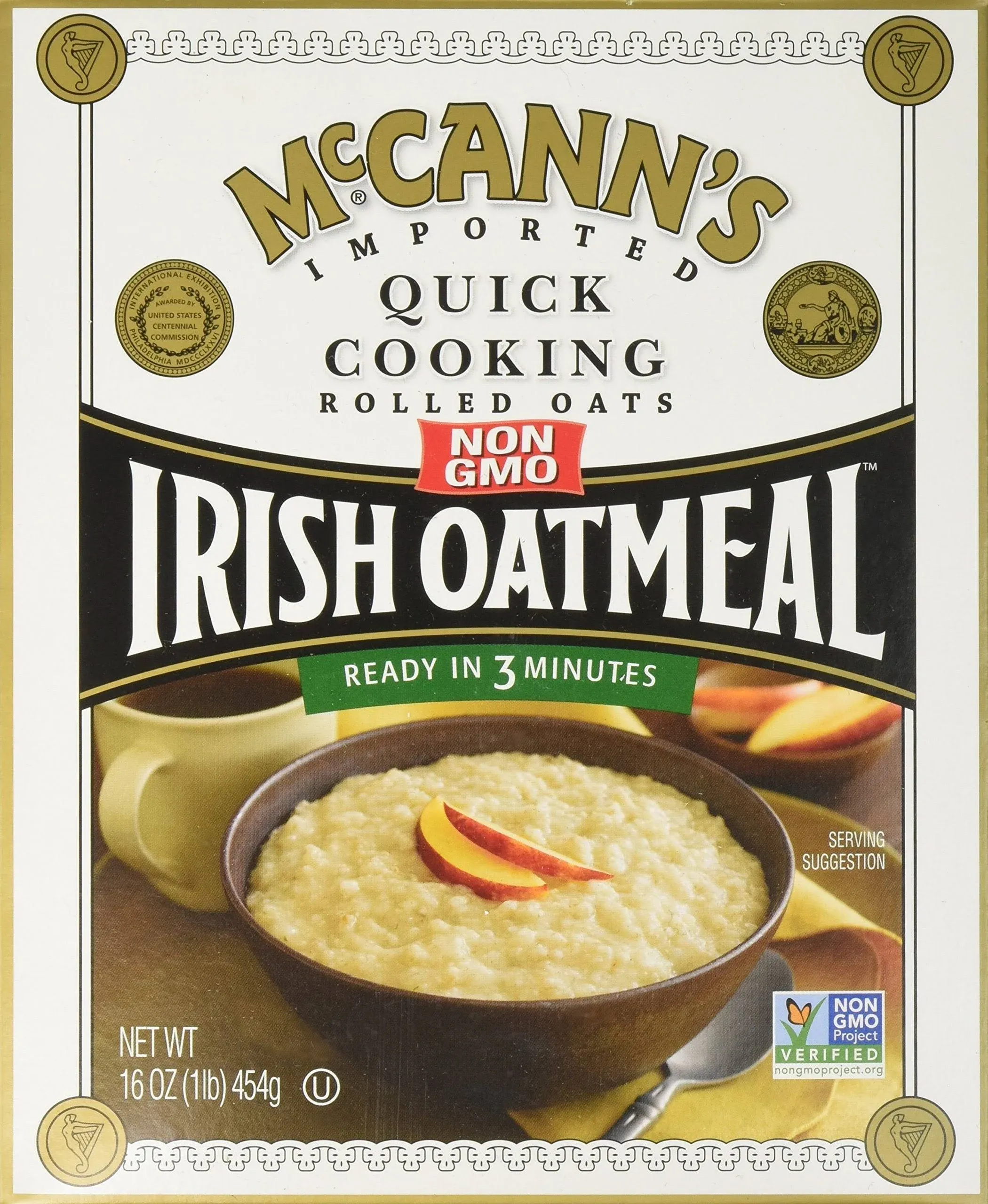 McCann's Irish Oatmeal, Irish Oatmeal,Quick Cook 16 oz