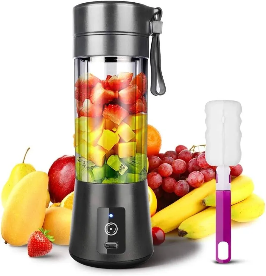 Portable Blender, YKSINX Smoothie Blender, Personal Mini Blender Shakes and ...