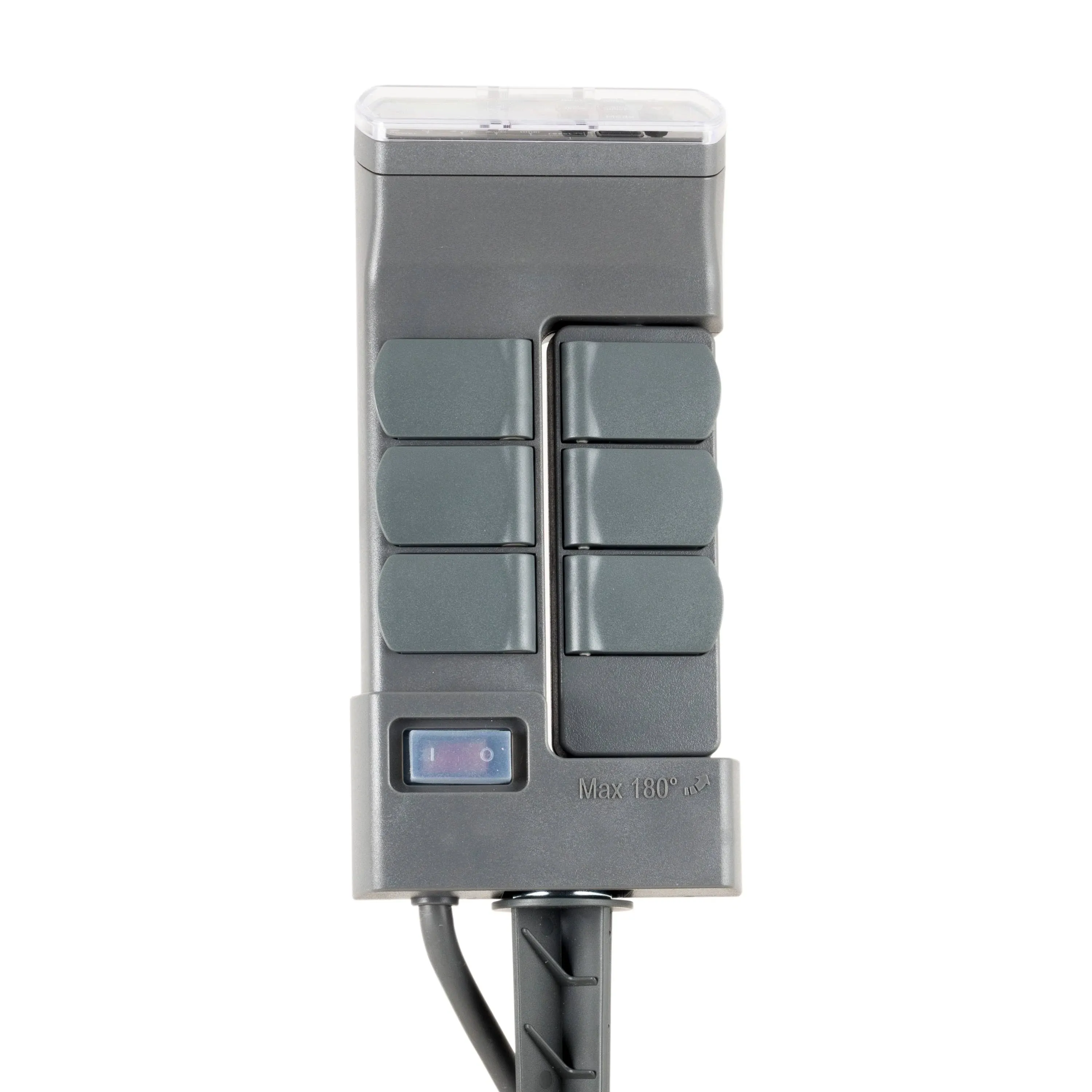 Mytouchsmart Outdoor Digital Yard Stake Timer, 6 Outlets, Gray, 41371