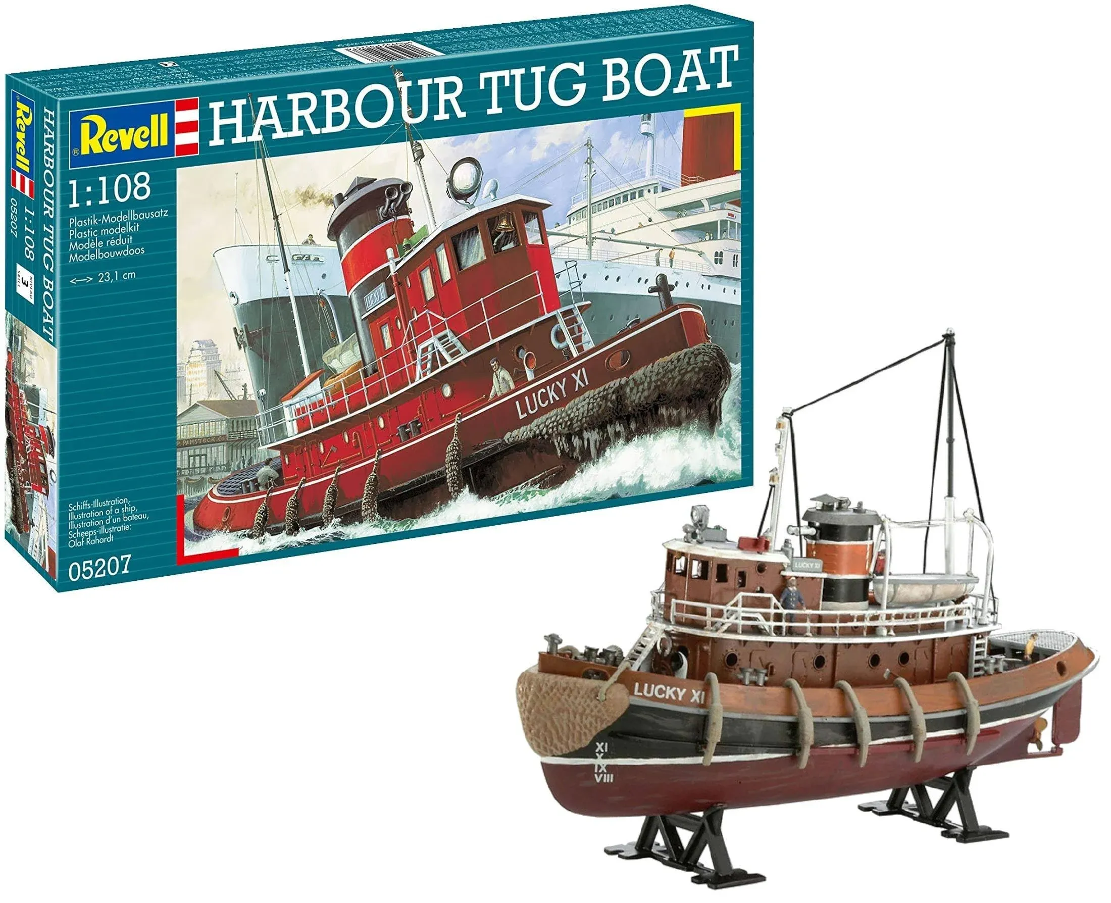 Revell 05207 - 1/108 Harbour Tug Boat / Harbor Tug - New