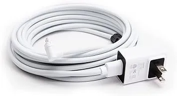 SimpliSafe - Outdoor Camera 25ft Power Cable - White