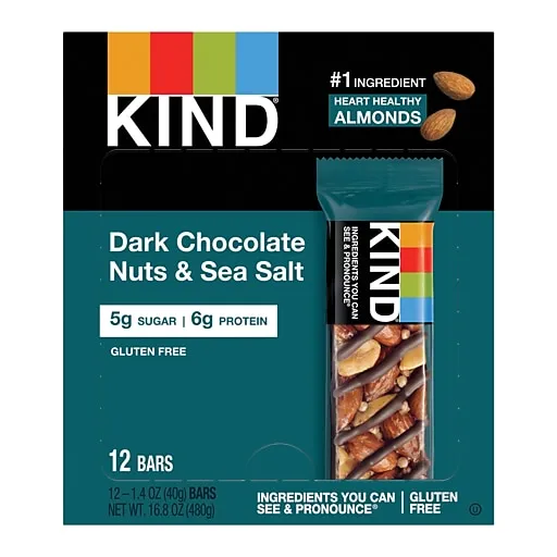 Kind Bars, Dark Chocolate Nuts Sea Salt