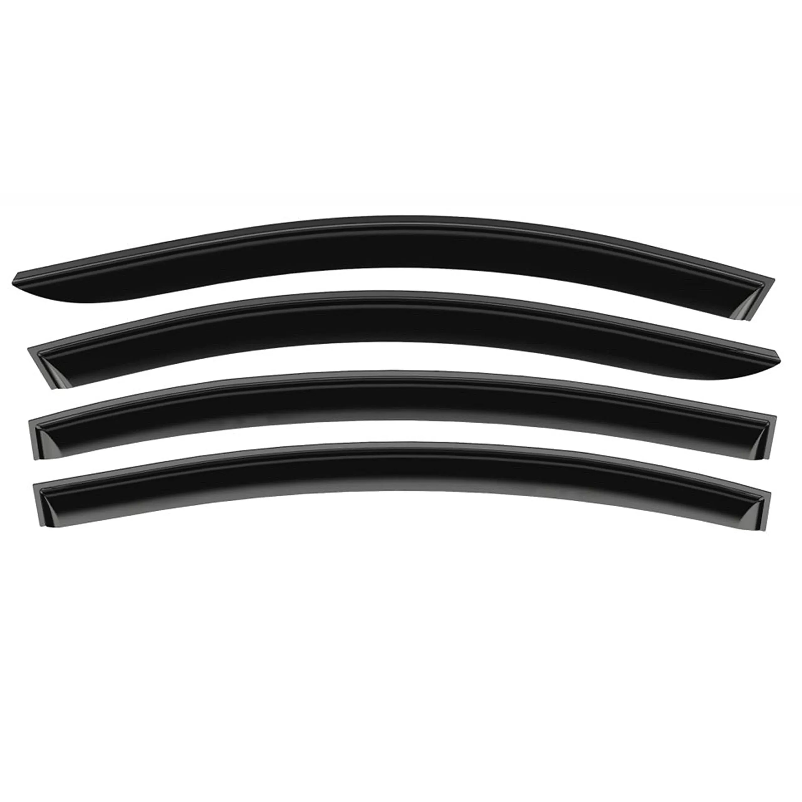 Side Window Deflectors Rain Guards for 2015-2022 Chevy Colorado Crew Cab  | eBay