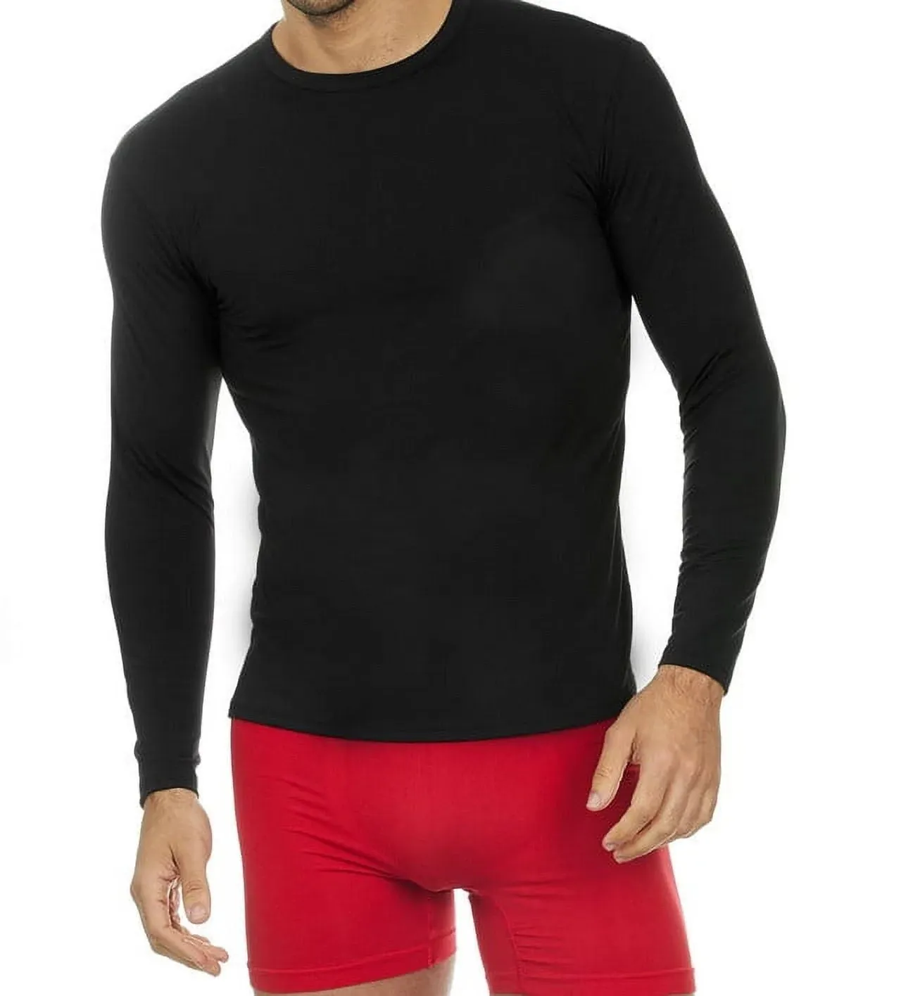 Thermajohn Thermal Shirts for Men Long Sleeve Thermal Compression Shirts for Men ...