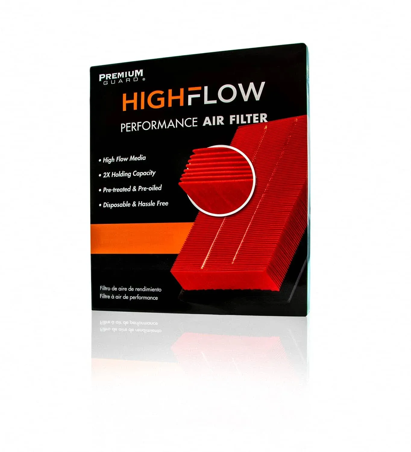 Highflow PA99095X, High Performance, Pre-Oiled Disposable Engine Air Filter ...