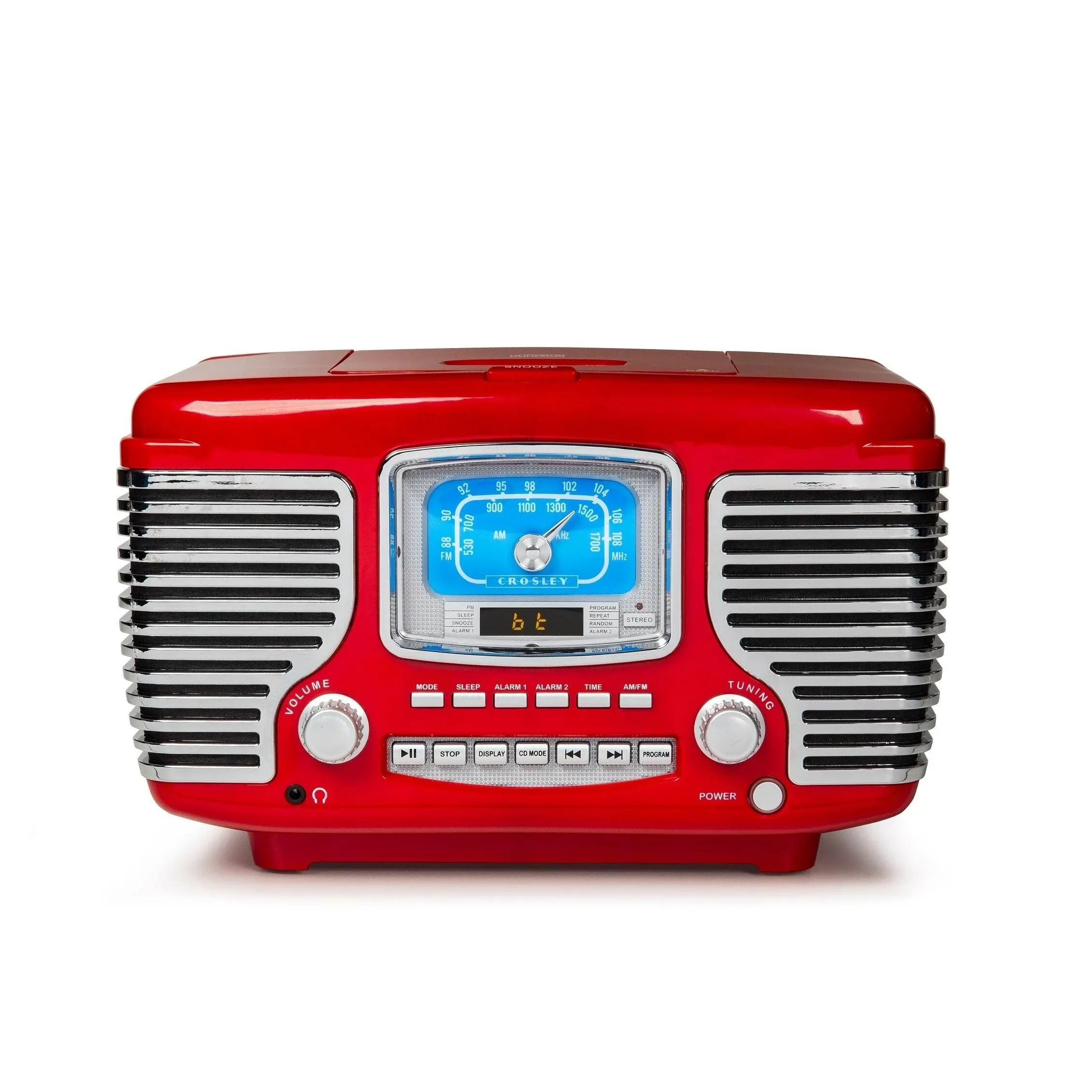 Crosley - Corsair Radio CD Player - Red