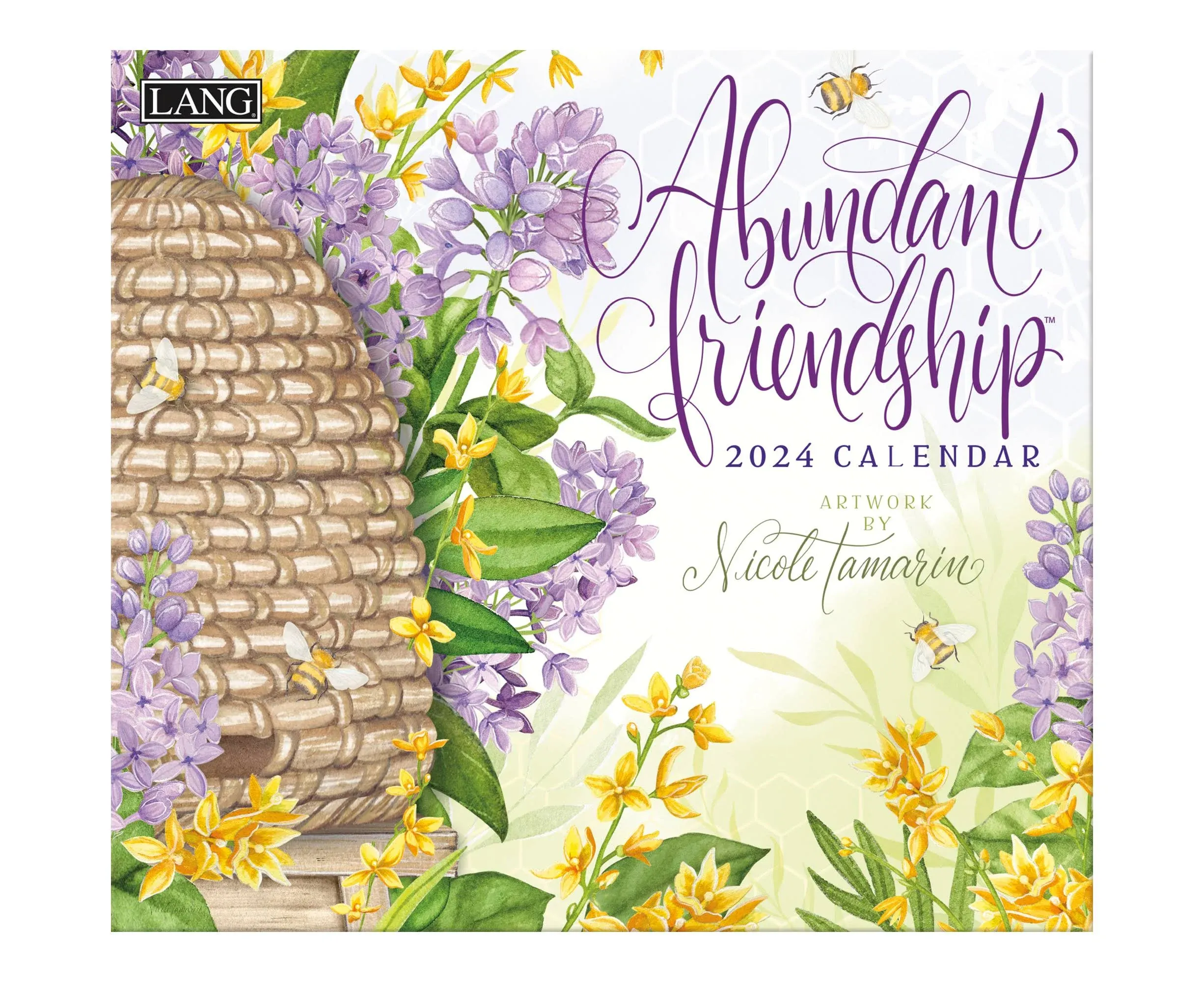 Lang Abundant Friendship 2024 Wall Calendar w